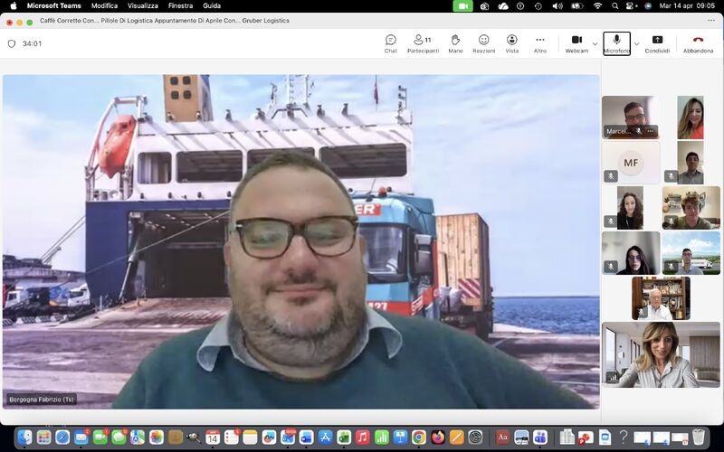 Caffè corretti con pillole di logistica - Incontro con Fabrizio Borgogna (Gruber Logistics)